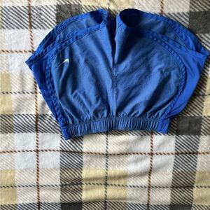 Nike Royal Blue Sports Crop Top